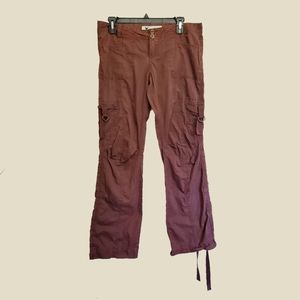 Wet Seal Brown Cargo Pants, Size 7